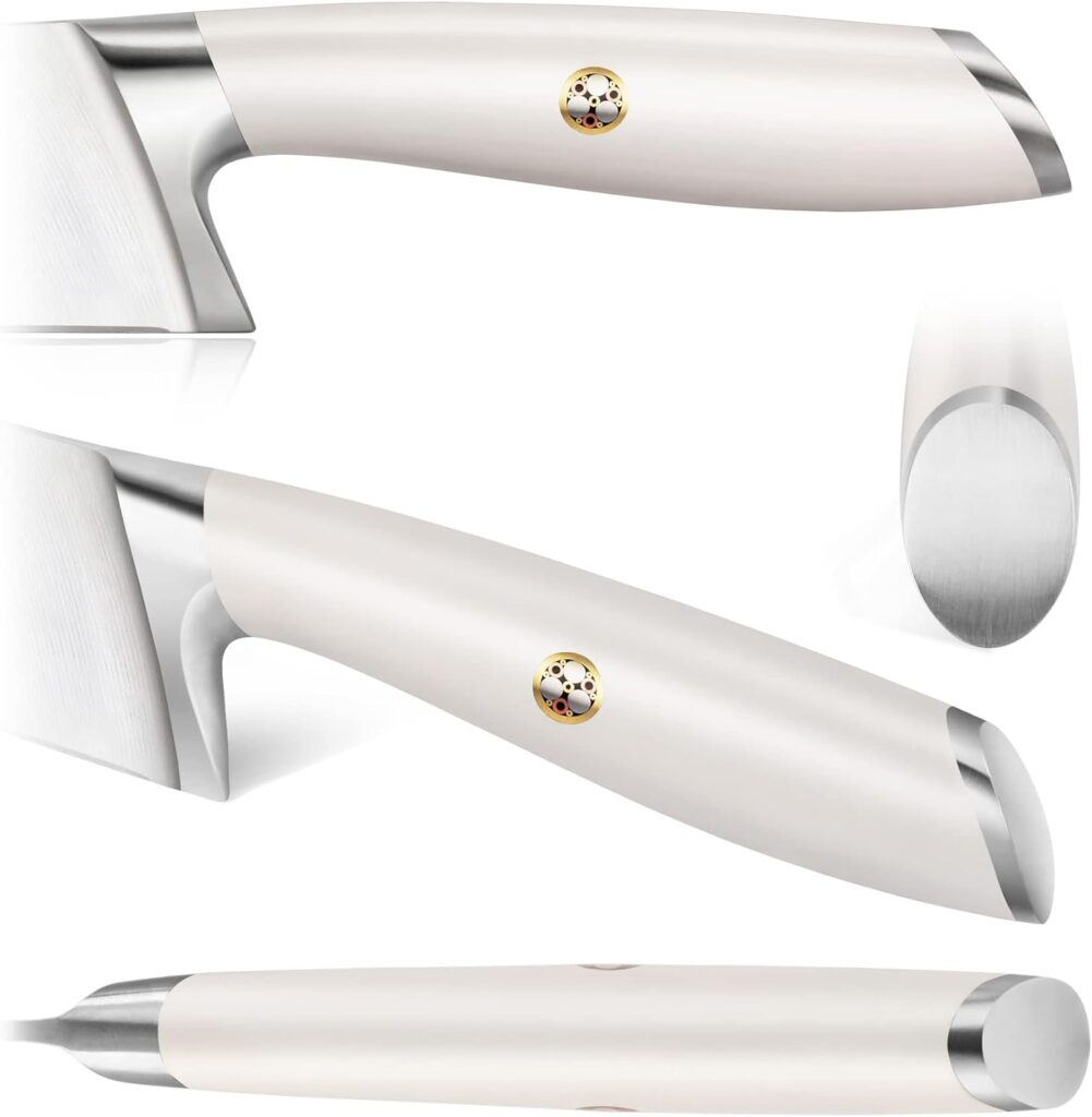 Cangshan L Series 1026917 German Steel Forged 3-Piece Starter Knife Set, Black