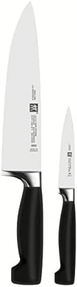 HENCKELS ZWILLING Four Star Set of Knives, 2 pcs, Common, Steel